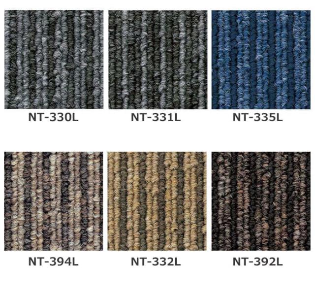 防炎 タイルカーペット 日本製 約50×50cm 20枚入 ライン NT-350L (R) サンゲツ リーズナブル 引っ越し 新生活_2