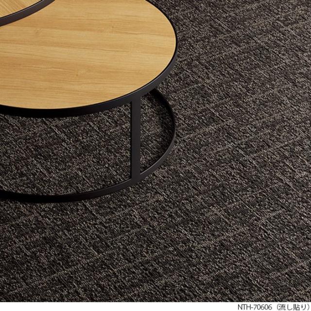 防炎 タイルカーペット 日本製 防汚 約50×50cm 20枚入り ダンガリーレイヤード D/ダンガリーレイヤードコージー D NTH-7060 D-eco (R) DUNGAREE LAYERED ダブルエコ 正規品 防音 床材 DIY 模様替え 引っ越し 新生活_4