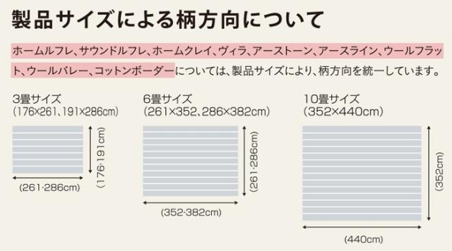 防音 カーペット 十畳 10畳 10帖 約352×440cm アレルゲン抑制 遊び毛防止 防ダニ 床暖対応 ポルコ (S) 高品質 日本製