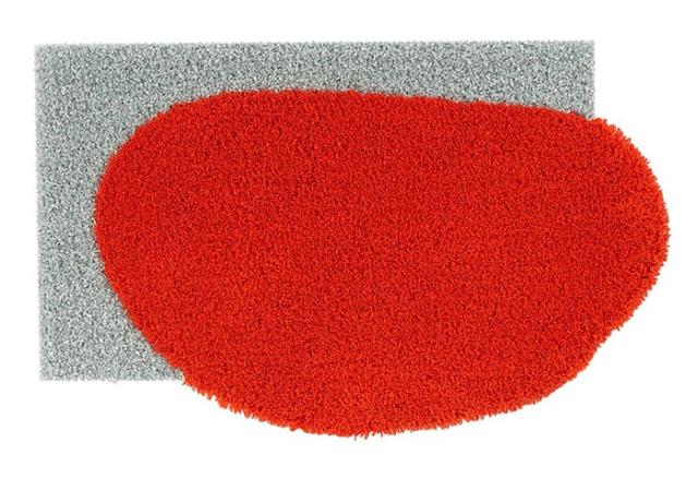 玄関マット 北欧 マット ラグ 防ダニ 滑り止め 日本製 SOYPOOL MAT 約45×70cm 変形 ソイプールマット (S) 国産 フック 玄関 かわいい おしゃれ インテリア 室内 デザインマット DESIGN LIFE デザインライフ 引っ越し 新生活 母の日_1
