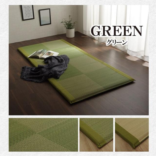 い草 い草マット 約90×200cm 国産 ごろ寝マット くつろぎ 折畳み可 ノア40 Sらくらく 送料無料_8