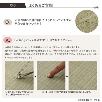 廊下 敷 敷き 約80×440cm 国産 純国産 日本製 い草 抗菌防臭 モダン 自然素材 不織布 DXランクス 廊下敷 送料無料_15