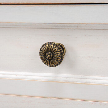 スリムチェスト SHABBY WOOD FURNITURE MCH-5480AW 送料無料