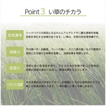 国産 い草 日本製 置き畳 約82×82cm（単品） ユニット畳 簡単 和室 デザインリーフ U畳 送料無料_3