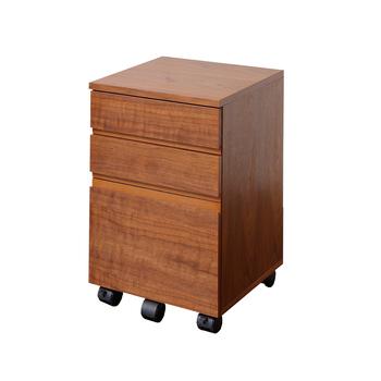 チェスト 横幅34cm キャビネット 収納ケース 収納 書類整理 ウォールナット Walnut Desk ChestW340 送料無料 即日発送