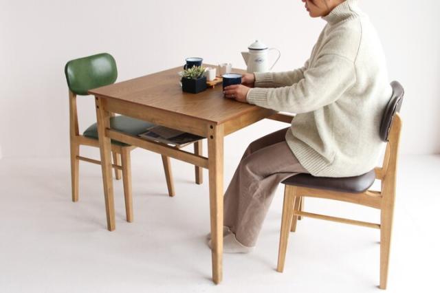 コンパクトなダイニングテーブル Rasic Dining Table 750 送料無料 即日発送_2