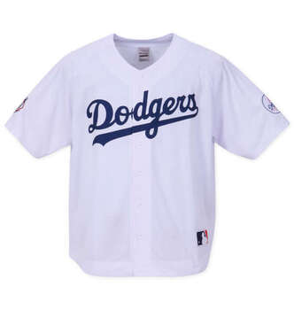 大きいサイズ Fanatics ロサンゼルス ドジャースベースボールシャツ 3L 4L 5L 6L ラッピング可 送料無料 即日発送