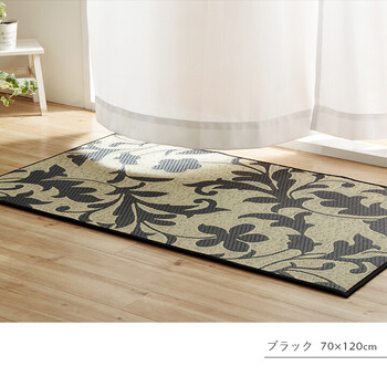 花柄 高級感 玄関マット 約70×120cm 室内 おしゃれ 玄関 マット 日本製 抗菌防臭 国産 いぐさ 玄関マットFネム 送料無料_19