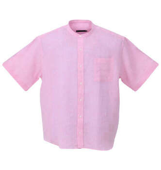 大きいサイズ Mc.S.P バンドカラー半袖シャツ 3L 4L 5L 6L MC732813-89525 ラッピング可 送料無料 即日発送