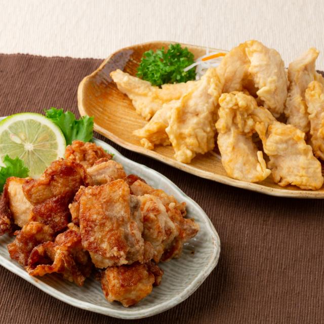大分名物 豊後 とり天＆唐揚げとり天500g 唐揚げ300g×2 ×2 送料無料_1