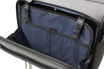 スーツケース キャリーケース 横型 双輪キャスター TSAロック