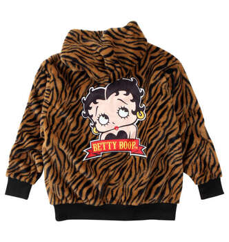 大きいサイズ BETTY BOOP フェイクファーフルジップパーカージャケット 3L 4L 5L 6L MC836222-04992 ラッピング可 送料無料 即日発送