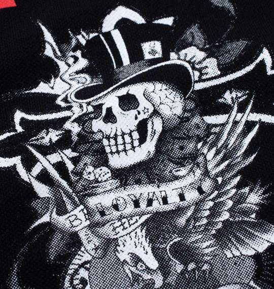 大きいサイズ Ed Hardy 鹿の子プリント半袖ポロシャツ 3L 4L 5L 6L 8L MC845162-38549 ラッピング可 送料無料 即日発送_2