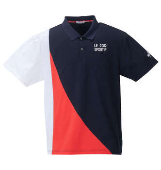 大きいサイズ LE COQ SPORTIF ヘランカサンスクリーン半袖襟付シャツ 3L 4L 5L 6L MC842211-40397 ラッピング可 送料無料 即日発送