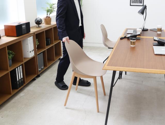 オフィスチェア OFC 3719 Chair 03 wood 送料無料 即日発送の通販はau 