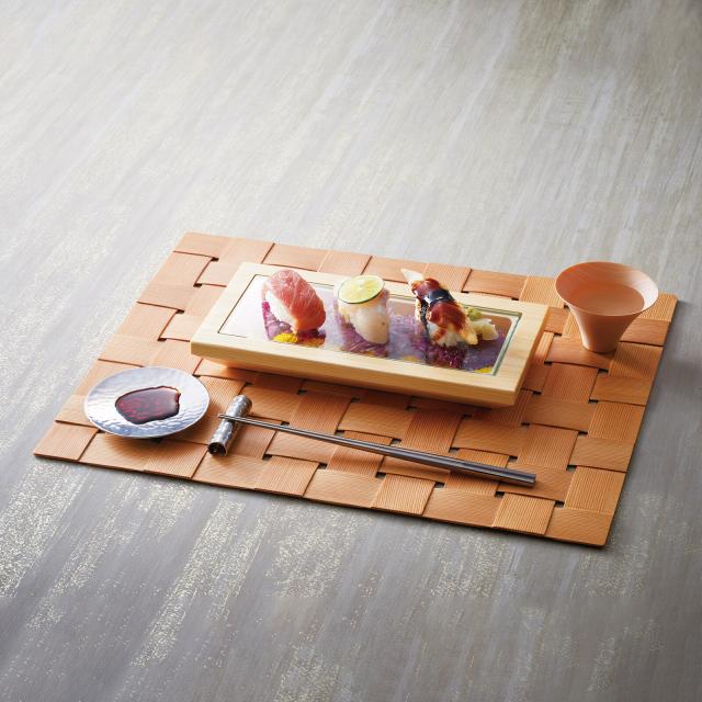 大館曲げわっぱ 網代マット 日本製 送料無料_1