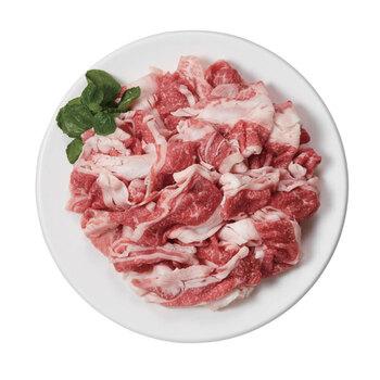 少なからず 豊後牛 切り落とし もも 薔薇500g 貨物輸送無料