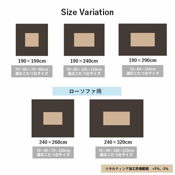 こたつ布団 約１９０×２４０ＣＭ 長方形 フェイクファー 生地 フランネル 手洗い 無地 ファリー 送料無料_3