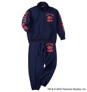 大きいサイズ ＢＥＴＴＹ ＢＯＯＰ プリントジャージ３Ｌ ４Ｌ ５Ｌ ６Ｌ MC846321-73813 ラッピング可 送料無料 即日発送