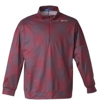 大きいサイズ SRIXON 松山プロ 星野プロ共同開発 グラフチェックプリントプロスタイルシャツ 3L 4L 5L 6L MC843303-74377 ラッピング可 送料無料 即日発送