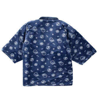 大きいサイズ 黒柴印和んこ堂 ふわもこ半纏 3L 5L MC843531-75163 ラッピング可 送料無料 即日発送_1