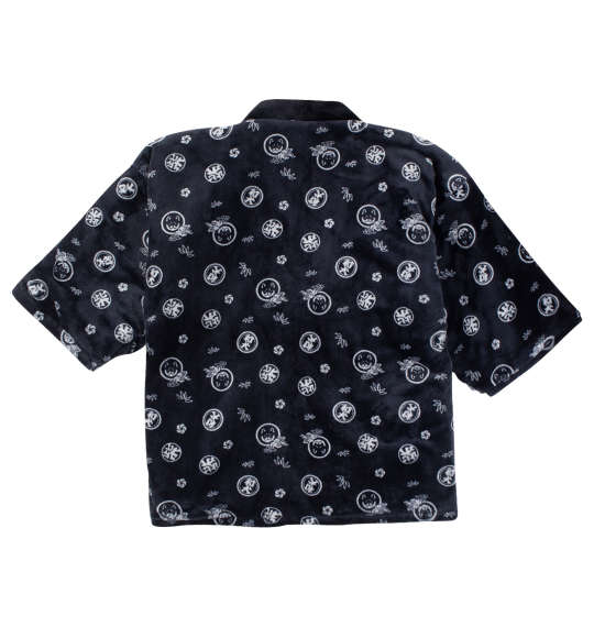 大きいサイズ 黒柴印和んこ堂 ふわもこ半纏 3L 5L MC843532-75164 ラッピング可 送料無料 即日発送_1