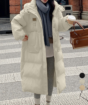 フェイクダウンコート中綿入りロングコート SK21708820-2931 送料無料 即日発送