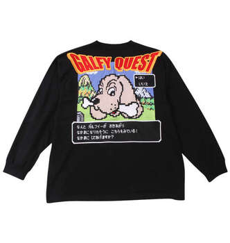 大きいサイズ GALFY ガルクエ長袖Tシャツ 3L 4L 5L 6L MC843802-83077 ラッピング可 送料無料 即日発送