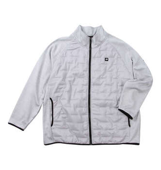 大きいサイズ Phiten ボンディングフリース×タフタキルトジャケット 3L 4L 5L 6L 8L ラッピング可 送料無料 即日発送