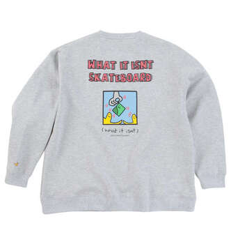 大きいサイズ What it isNt CVC裏起毛クルーネックトレーナー 3L 4L 5L 6L 8L MC846961-84634 ラッピング可 送料無料 即日発送