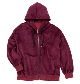 大きいサイズ Re luxi ベロアフルジップパーカー 3L 4L 5L 6L MC843871-84640 ラッピング可 送料無料 即日発送