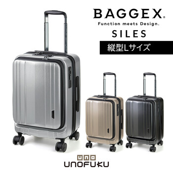 スーツケース BAGGEX SILES キャリーケース横型 05 5211 送料無料