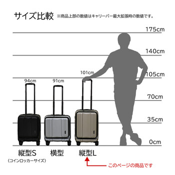 スーツケース BAGGEX SILES キャリーケース横型 05 5211 送料無料_13