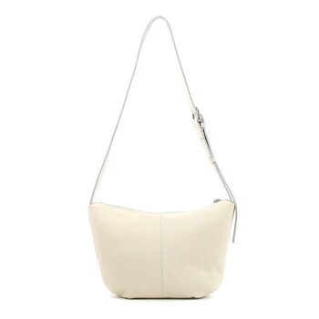 シュリンク レザー ハーフムーン ショルダーバッグ 2025新作 COOCO クーコ 送料無料 即日発送