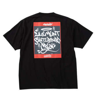 大きいサイズ ELEMENT TAG SQUARE半袖Tシャツ 3L 4L 5L 6L MC852582-99633 ラッピング可 送料無料 即日発送