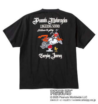 大きいサイズ FLAGSTAFF×PEANUTS スヌーピーコラボ半袖Tシャツ 3L 4L 5L 6L 8L MC852282-99643 ラッピング可 送料無料 即日発送