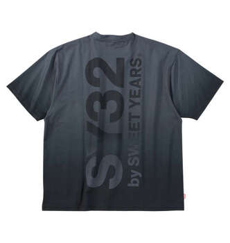 大きいサイズ SY32 by SWEET YEARS グラデーションビッグロゴ半袖Tシャツ 3L 4L 5L 6L MC852422-00802 ラッピング可 送料無料 即日発送