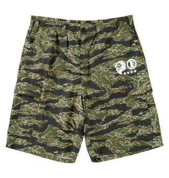 大きいサイズ NESTA BRAND タイガーカモカーゴハーフパンツ 3L 4L 5L 6L 8L MC452812-00815 ラッピング可 送料無料 即日発送