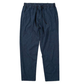 大きいサイズ ヒヤロン メッシュデニムイージーパンツ 3L 4L 5L 6L 7L 8L ネイビー ラッピング可 送料無料 即日発送