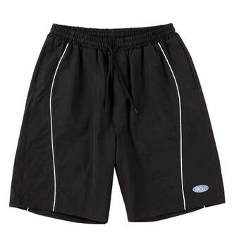 大きいサイズ What it isNt ポリストレッチクロスハーフパンツ 3L 4L 5L 6L 8L ブラック ラッピング可 送料無料 即日発送