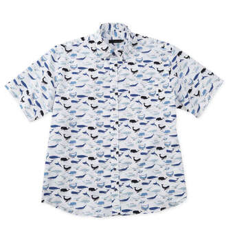 大きいサイズ Mc.S.P リップルクロスB.D半袖シャツ 3L 4L 5L 6L ホワイト ラッピング可 送料無料 即日発送