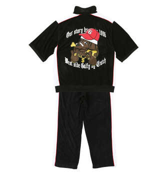 大きいサイズ GALFY ウェッサイ成金パイル半袖スタンドフルジップ3L 4L 5L 6L ブラック ラッピング可 送料無料 即日発送