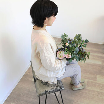 モダンスツール ベンチ 椅子 シルバー＆ゴールド 送料無料_7