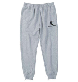 大きいサイズ KARL KANI 裏毛スウェットパンツ 3L 4L 5L 6L 8L ミックスグレー ラッピング可 送料無料 即日発送