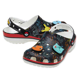 crocs サンダル POKEMON PRINT CLASSIC CLOG M12 M13 マルチ ラッピング可 送料無料 即日発送