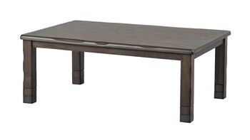 天板のなぐりが特徴的な和モダンスタイルのこたつ　幅120コタツ　Lむさし3　2025年新作 送料無料