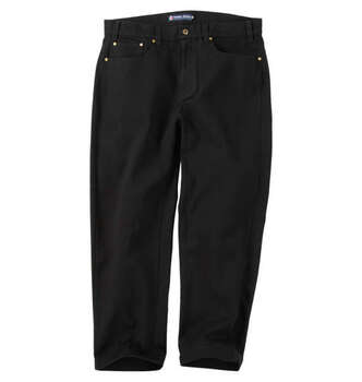 大きいサイズ KARL KANI デニムパンツ 100 110 120 130 140 ブラック ラッピング可 送料無料 即日発送