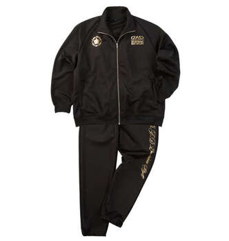 大きいサイズ D.A.D ジャージセット 3L 4L 5L 6L 7L 8L ブラック×ゴールド ラッピング可 送料無料 即日発送