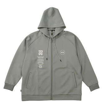 大きいサイズ SY32 by SWEET YEARS ダブルニットマルチロゴフルジップパーカー 3L 4L 5L 6L グレー ラッピング可 送料無料 即日発送