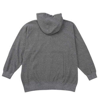 大きいサイズ BEN DAVIS ワッフルフルジップパーカー 3L 4L 5L 6L ミックスグレー ラッピング可 送料無料 即日発送_1
